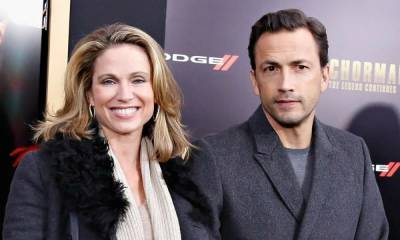 Amy Robach shares sweet snap with husband on romantic trip away - hellomagazine.com - state New Hampshire - county Andrew