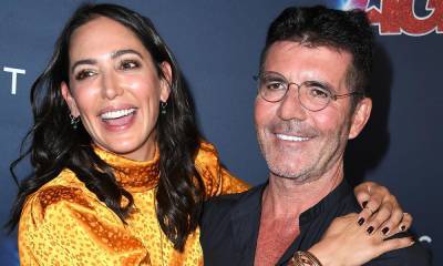 Simon Cowell and girlfriend Lauren Silverman share tender kiss during amorous display at Epsom Derby - hellomagazine.com