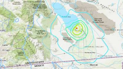 5.3 Magnitude Earthquake Shakes Southern California, Epicenter East Of San Diego - deadline.com - USA - California - county San Diego - county Imperial
