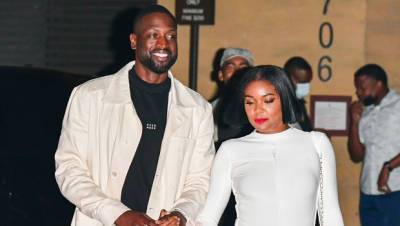 Gabrielle Union Is White Hot In Fitted Dress On Date With Husband Dwyane Wade At Nobu Malibu — Pics - hollywoodlife.com - Los Angeles