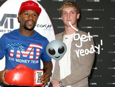 Logan Paul Delivers Some Interesting Smack Talk During Pre-Fight Weigh-In With Floyd Mayweather: ‘The Aliens Are Coming’ - perezhilton.com - Miami