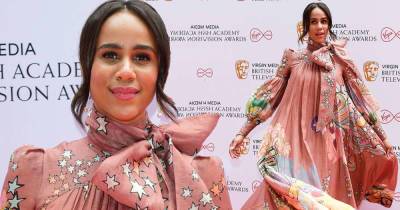 BAFTA TV Awards 2021: Zawe Ashton wows in a billowing pink gown - www.msn.com