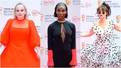 Nicola Coughlan, Michaela Coel, Helena Bonham Carter & More Must-See Looks at 2021 BAFTA TV Awards - www.etonline.com