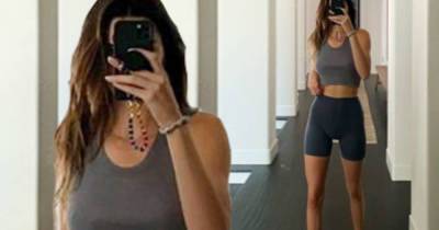 Kendall Jenner is ready for a workout as she shows off her fit figure - www.msn.com