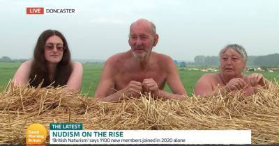 Richard Madeley 'considers joining nudism' after early morning chat with naked farmers - www.ok.co.uk - Britain