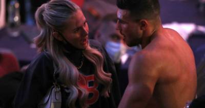 Molly-Mae Hague targeted by vile and explicit chants at Tommy Fury's boxing match - www.ok.co.uk - Jordan - Hague