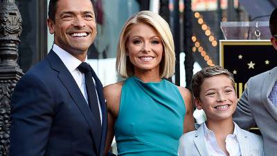 Kelly Ripa Mark Consuelos Take Son Joaquin, 18, To Visit Michigan Before He Goes To College — Pic - hollywoodlife.com - Michigan