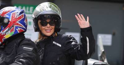 Amanda Holden returns to work in style after jetting back from Portugal - www.ok.co.uk - Britain - Portugal