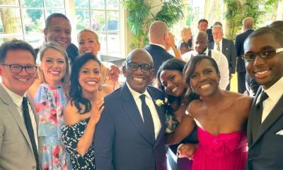 Al Roker's daughter's wedding photo gets fans talking as noticeable guest is missing - hellomagazine.com - county Guthrie