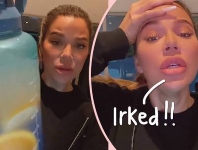 Khloé Kardashian Called Out As A 'Hypocrite' After Plastic Water Bottle Rant! See The Proof! - perezhilton.com