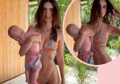 Emily Ratajkowski Reacts To Mommy Shamers Picking Apart Controversial Photo! - perezhilton.com