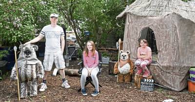 Scots Star Wars mega-fan spends four years and £11,000 transforming back garden into Skywalker shrine - www.dailyrecord.co.uk - Scotland