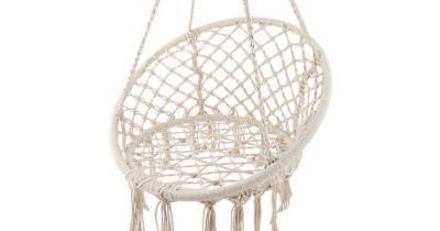 Aldi is selling a new rope version of its sell out hanging egg chair and it costs just £39 - www.ok.co.uk - Birmingham