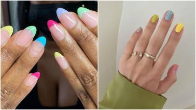 Rainbow Nails Will Be Everywhere This Summer - www.glamour.com