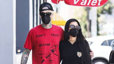 Kourtney Kardashian Posts Wild Photo Of BF Travis Barker’s Blood In a Vial Fans Have Questions - hollywoodlife.com