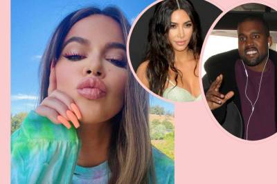 Why Khloé Kardashian's Birthday Wishes To Kanye West MAY Be A Message From Kim... - perezhilton.com