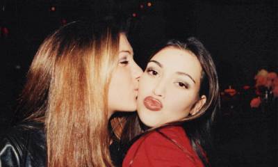 Kim Kardashian shares epic then and now for National Best Friend Day - us.hola.com