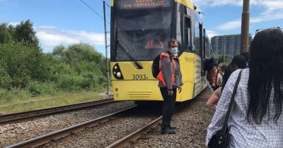 Hundreds left trapped on trams after fire causes travel chaos across Manchester - www.manchestereveningnews.co.uk - Manchester