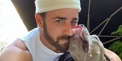 Justin Theroux Shares the Sweetest Message for His Beloved Dog Kuma! - www.justjared.com
