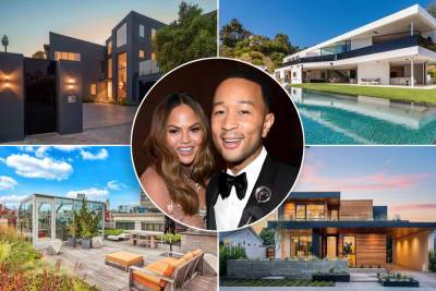 Inside Chrissy Teigen and John Legend’s houses and $57M real estate portfolio - nypost.com - New York