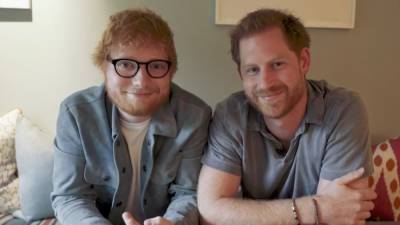 Prince Harry Tells Fellow Dad Ed Sheeran That Two Kids Is 'Definitely a Juggle,' Talks 'Chilled' Daughter Lili - www.etonline.com - county Garden