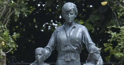 Princess Diana’s Statue Engraved With a Poem From Her 2007 Memorial Service - www.usmagazine.com
