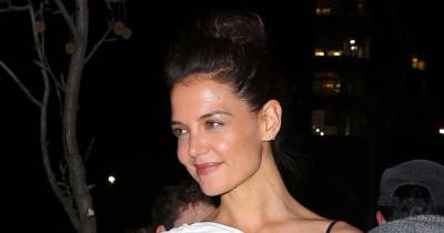 Channel Katie Holmes’ Effortless, Casual Vibes With This Side-Split Tank Top - www.usmagazine.com