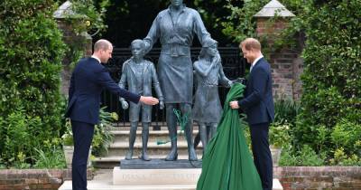 Princess Diana’s Statue Unveiling: All the Must-See Photos of the Sculpture, Prince William and Prince Harry - www.usmagazine.com