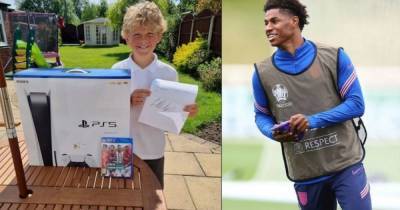 'Kindness is power': Marcus Rashford's classy gift to young football fan who set up foodbank - www.manchestereveningnews.co.uk - Manchester