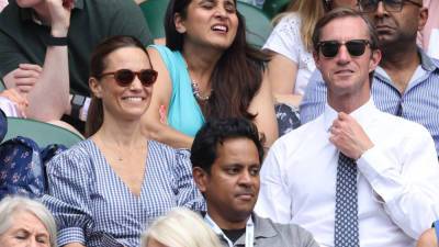 Pippa Middleton spotted enjoying Wimbledon in rare outing after welcoming second child - www.foxnews.com