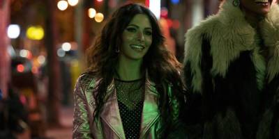 'Sex/Life' Costume Designer Reveals Story Behind Pink Leather Jacket Worn By Sarah Shahi - www.justjared.com
