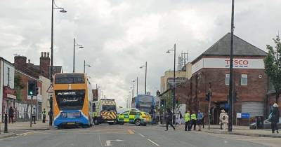 Teenage girl taken to hospital after being hit by a car in Manchester - www.manchestereveningnews.co.uk - Manchester
