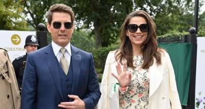 Tom Cruise and MI co star Hayley Atwell spark fresh romance rumours as they attend Wimbledon 2021; SEE PICS - www.pinkvilla.com