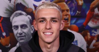 What Phil Foden looks like without bleach blond hair as he reminds team of hilarious promise - www.ok.co.uk - Manchester
