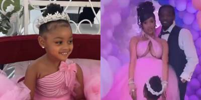 Cardi B & Offset Throw a Princess-Themed Birthday Party for Daughter Kulture! - www.justjared.com