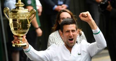 Djokovic wins Wimbledon to match Federer and Nadal's record 20 major titles - www.msn.com - Italy - Serbia
