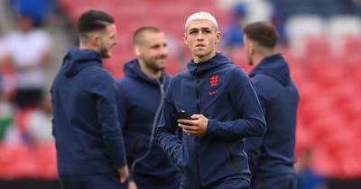 Phil Foden ruled out of England lineup for Euro 2020 final with foot injury - www.manchestereveningnews.co.uk - Italy - Manchester