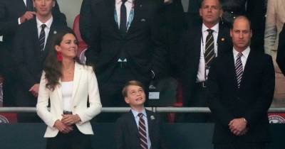 England 'lucky mascot' Prince George joins Prince William and Kate Middleton at Euros final - www.ok.co.uk