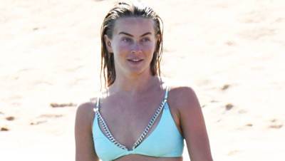 Julianne Hough, 32, Rocks Baby Blue Chain Bikini While Vacationing In Italy – See Pics - hollywoodlife.com - Italy