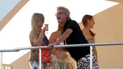Goldie Hawn, 75, Kurt Russell, 70, Lean In For A Sweet Kiss While Yachting In St. Tropez — See Pics - hollywoodlife.com