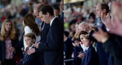 Prince George echoes every English fan's emotions after England's loss against Italy at Euro 2020; PHOTOS - www.pinkvilla.com - Britain - Hollywood - Italy