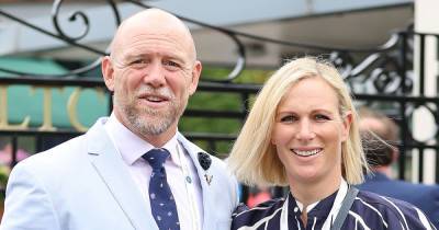 Zara Tindall wipes up blood from seat after husband Mike breaks up fight at Wembley - www.ok.co.uk