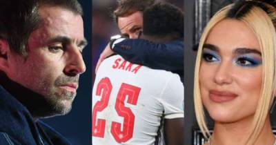 Liam Gallagher, Dua Lipa and Anne-Marie among celebrities to support Saka amid racist abuse - www.msn.com - Italy - Sancho