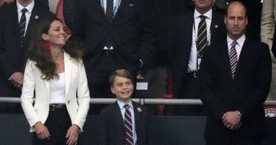 Prince George Shares Adorable Reaction With Prince William When England Scores a Goal at Euro 2020 Soccer Game - www.usmagazine.com - Italy