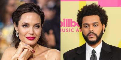 The Weeknd & Angelina Jolie Photographed at Same Concert After Last Month's Dinner Date! - www.justjared.com