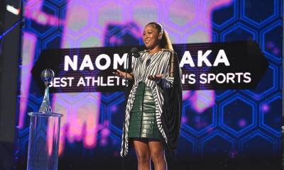 Naomi Osaka wins best female athlete at 2021 ESPY Awards after speaking out about mental health - us.hola.com - France - New York