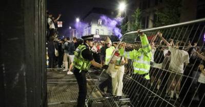 Thousands of fans on the street, wild parties and fights but ONLY eight arrests in Greater Manchester - www.manchestereveningnews.co.uk - Italy - Manchester