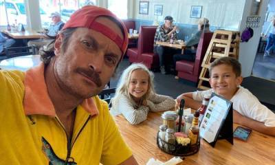 Oliver Hudson has fans seeing double in adorable photo with son - hellomagazine.com