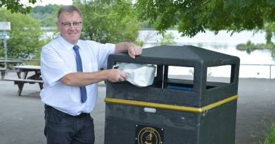 Council install bigger litter bins across North Lanarkshire - www.dailyrecord.co.uk