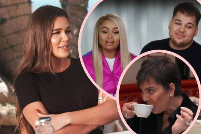 Khloé Kardashian Reportedly Threatened To QUIT KUWTK Just To Get Blac Chyna Fired! - perezhilton.com